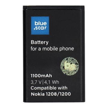 Blue Star Baterija za Nokia 1208 / 1200 / C1 / 1616 / 1800, 1100 mAh, Blue Star