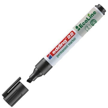 Edding Permanentni marker Ecoline 22, črn