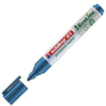 Edding Permanentni marker Ecoline 21, modri