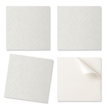 COLORAY Samolepilne ploščice z grafiko za jedilnico PVC vzorec ribje kosti 20x20x20 cm