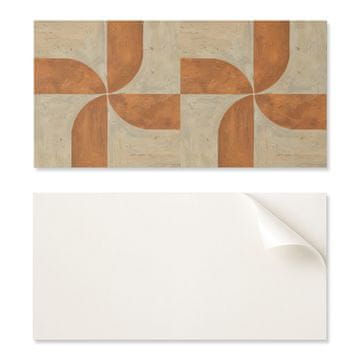 COLORAY Dekorativna samolepilna plošča za hitro preobrazbo stene 120x60 cm geometrija z loki