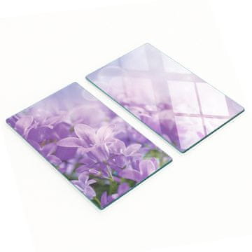 shumee Kuhinjske večnamenske dekorativne kaljene deske Zvončki 2x30x52 cm