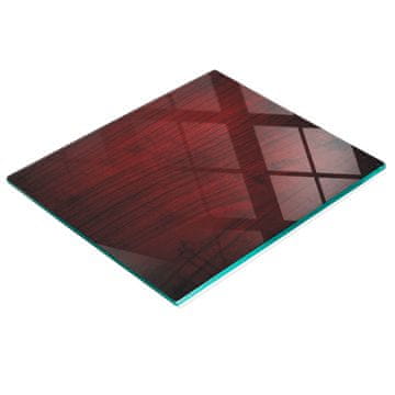 shumee Kuhinjska večnamenska dekorativna tabla iz kaljenega lesa 60x52 cm