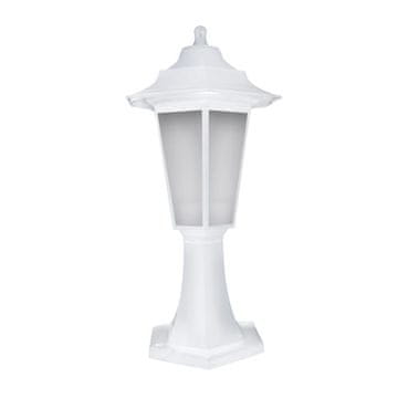 Ideus Vrtna svetilka stoječa bela E27 40W 43cm IP44 BEGONYA1 Ideus 03078