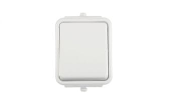 Schneider Enopolno hermetično stikalo Cedar IP44 10A belo WNt-100C WNT100C01