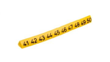 shumee Označevalnik kablov OZ-1/41-50 rumen E04ZP-01020201500 /100 kosov/