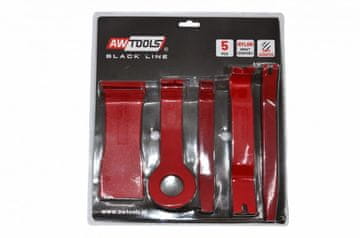 awtools Awtools komplet odstranjevalcev najlonskega oblazinjenja, 5 kosov.