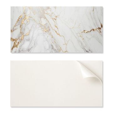 COLORAY Paket potiskanih vinilnih ploščic Elegantni marmor z žilami 10x40x20 cm