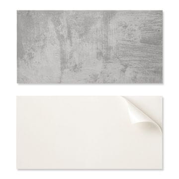 COLORAY Dekorativna samolepilna vinilna plošča 120x60 cm tekstura surovega betona
