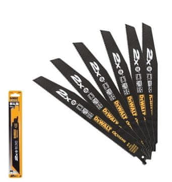 Stanley Dewalt sabljasti rezalni rob 203x1,4-1,8 mm / kovinski ekstrem / 5 kosov.