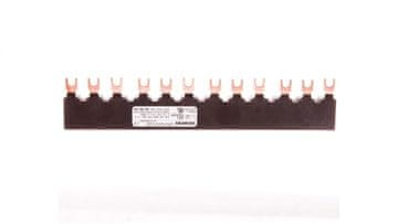 Siemens 3P viličasta priključna zbiralka (12 modulov) za 4 odklopnike 3RV1915-1CB