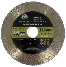 shumee Diamantni disk 125 mm x 1,9 mm x 22,2 mm hitri rez indijski profesionalni