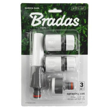 Bradas 4-delni komplet za cev 1/2" - blister bela linija WL-5500-12K bradas 1787