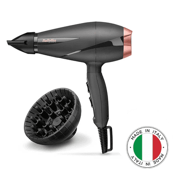 BaByliss Smooth Pro 2100 6709DE sušilnik las z AC motorjem, difuzorjem in ionizacijo