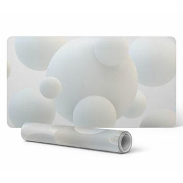 shumee Trpežna protizdrsna podloga za pisalno mizo Pastelne 3D krogle 100x50 cm