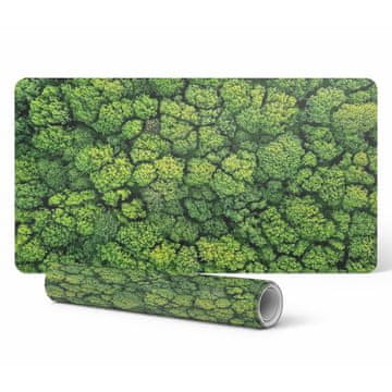 shumee Zaščitna dekorativna podloga za pisarniško mizo Mozaik gozdnega drevesa 90x45 cm