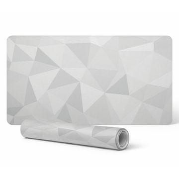 shumee Zaščitna dekorativna podloga za pisarniško mizo z geometrijskim 3D vzorcem 90x45 cm