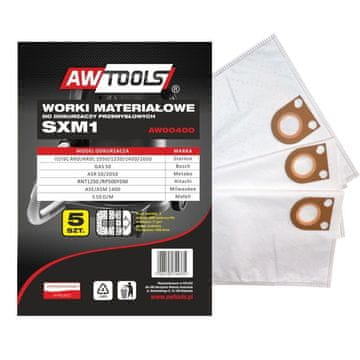 awtools KOMPLET 5 VREČK IZ MIKROFLAKEN SXM1 GAS 50 / STARMIX 50
