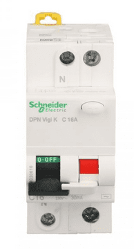 Schneider Diferencialno odklopno stikalo 2P 16A C 0,03A tip AC DPN Vigi K A9D20616