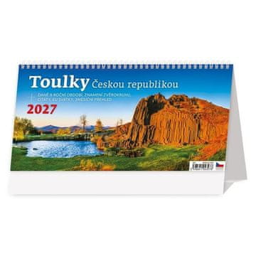 Pisarniški koledar 2026 - Izleti po Češki republiki