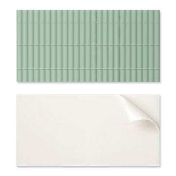 COLORAY Vinilne stenske ploščice za moderno notranjo opremo, vzorec ravne cevi, 6x60x30 cm