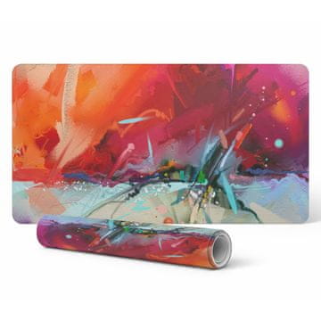 shumee Elegantna dekorativna podloga za pisalno mizo Dynamic Strokes 100x50 cm