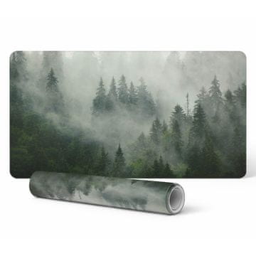 shumee Dekorativna vinilna podloga Misty Coniferous Forest, protizdrsna, 100x50 cm