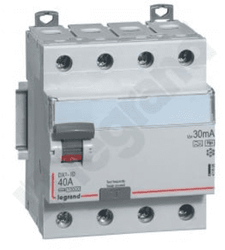 LEGRAND P 304 4P 40A 0,03A Diferencialno stikalo tipa F (HPI) serije DX3 411695