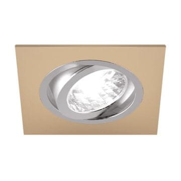 Ideus Stropna svetilka, bež, krom, D, 50 W, GU10, IP20, aluminij, Ideus 03625