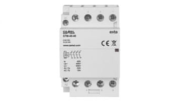 Zamel Modularni montažni kontaktor 40A 4xZ 230V AC tip: STM-40-40 EXT10000296