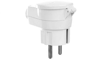 Elektro-Plast Kotna razdelilna vtičnica s pokrovom z/u 16A 2P IP44 AWA-WGB bela 51,35