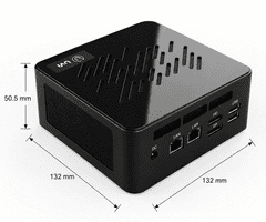 UVI AI7PRO mini računalnik, Ryzen AI 7 Pro 360, 16GB, SSD 500GB, OS (AI7360-1650)