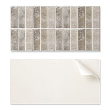 COLORAY Samolepilna vinilna plošča s potiskom za kopalnico 120x60 cm pravokotne ploščice