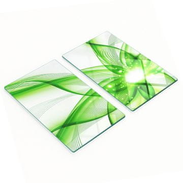 shumee Kaljene večnamenske dekorativne steklene plošče Abstrakcija 2x30x52 cm