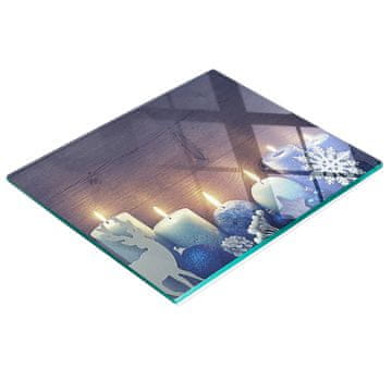 shumee Trpežna in elegantna božična dekoracija iz vzorčastega stekla 60x52 cm