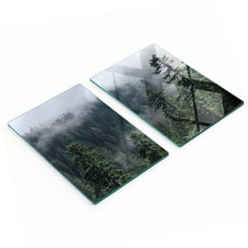 shumee Kuhinjske večnamenske dekorativne kaljene deske Forest Mist 2x40x52 cm