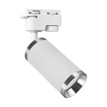 Ideus Tirna svetilka, premična, GU10, 35W, bela, krom, frida TRA Ideus 04194