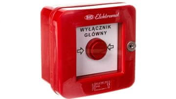 shumee Nadometno avtomatsko alarmno stikalo s ključavnico WGZ-1s IP-55 921490