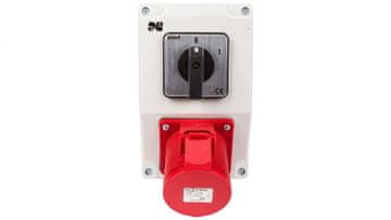 Elektro-Plast RS-Z Razdelilna omarica z odklopnikom 0-1 3P+N+Z 16A siva IP44 6271-00
