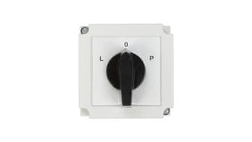 shumee Grebenasto stikalo L-0-P 3P 25A v ohišju 4G25-11-PK R114 63-840309-031
