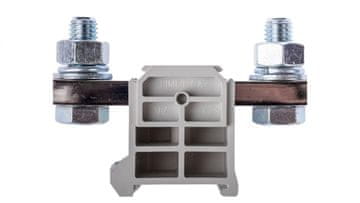 Simet 2-žilni konektor zbiralke 240 mm2 sivi vijak M12 ZSG 1-240.0s 12904312