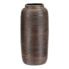 Autronic Keramična vaza Ceramic vase - rounded, 35 cm, brown (VZ9216-M)