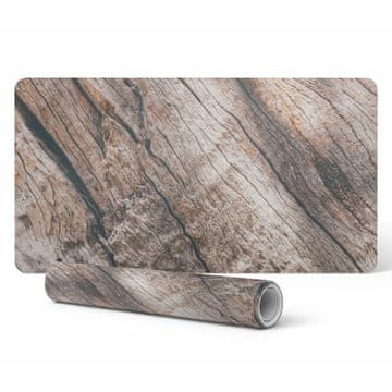 shumee Univerzalna zaščitna podloga za računalniško opremo, lesena tekstura, 90x45 cm