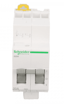 Schneider Modularno stikalo za napajanje I-0-II (omrežni generator) 20A 2P iSSW A9E18074