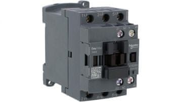 Schneider Kontaktor Easy TeSys Control AC-3, 25 A, 3P (1 NC), tuljava 24 V DC LC1E2501BD