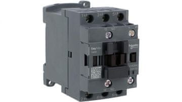 Schneider Kontaktor Easy TeSys Control AC-3, 25 A, 3P (1 NO), tuljava 24 V DC LC1E2510BD