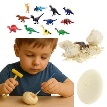 Nobo Kids FOSILO DINOZAVRJEVEGA JAJCA, IZKOPAVANJE RUDNIKA, IZVALITEV, ARHEOLOG
