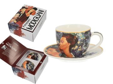 Carmani Skodelica in krožniček za espresso - A. Modigliani, Lunia Czechowska (carmani)