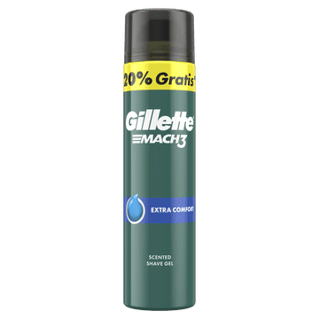 Gillette Extra Comfort gel za britje, 240 ml