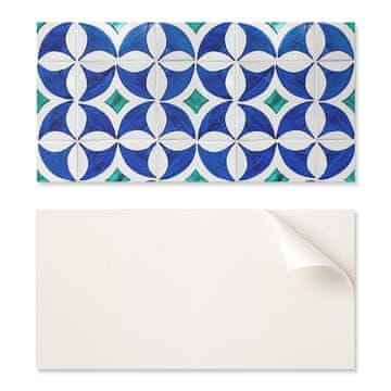 COLORAY Dekorativna samolepilna vinilna plošča 100x50 cm z geometrijskimi vzorci ploščic